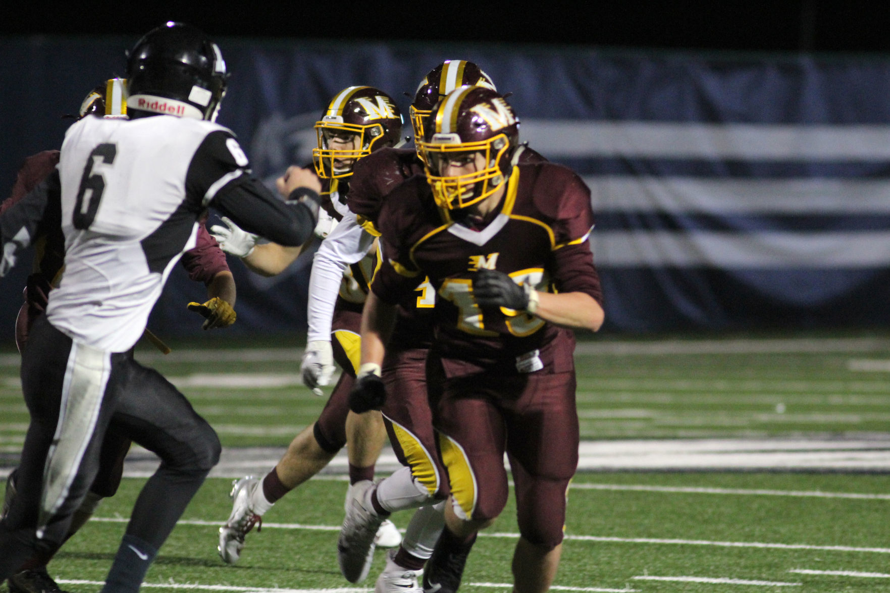 Lakeland at Menomonie football 10-25-19